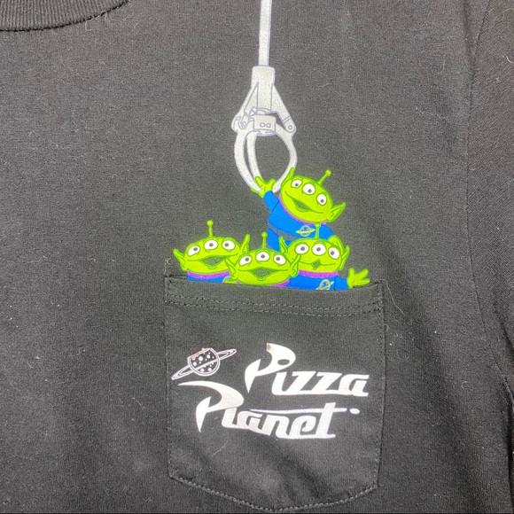 Toy Story Pizza Planet Pocket Tee - Picture 3 of 5